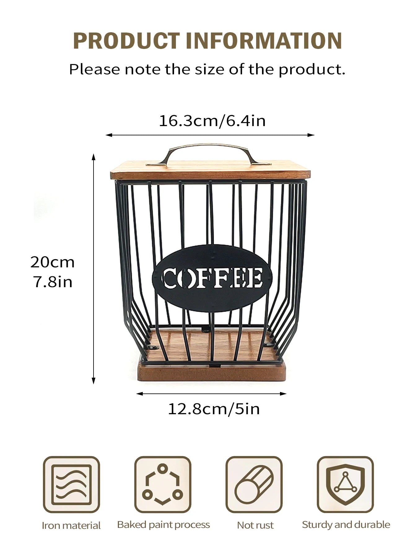 Coffee Capsule Basket 